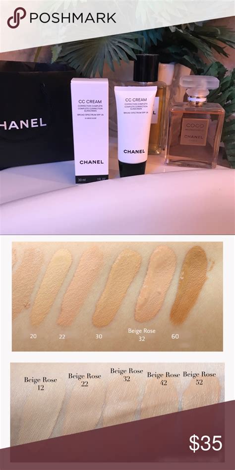 chanel beige rose cc cream|chanel les beiges medium light.